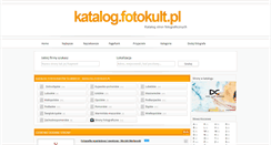 Desktop Screenshot of katalog.fotokult.pl